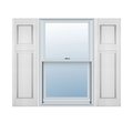 Ekena Millwork Standard Size Cottage Style Double Panel Shutters, 26714001 00026714001